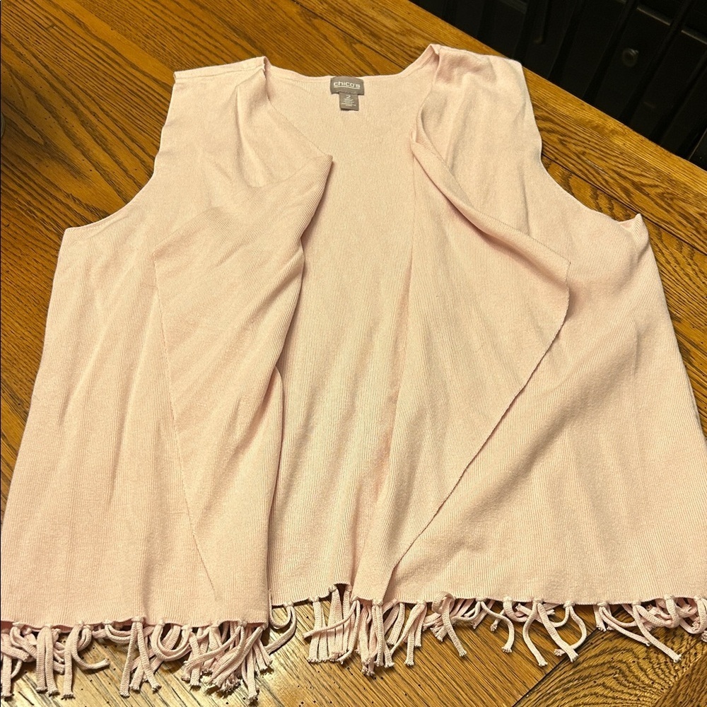 Chico's Light Pink Knit Top